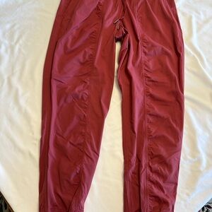 Lululemon Light Burgundy Dance Studio Joggers 28”